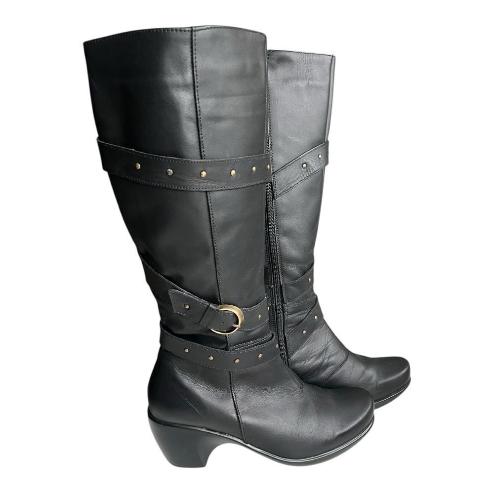 Naot Allure Boots. Black. Tall. Sz: 39 Excellent Condition.